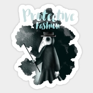 Protective like Plague Doctor Sticker